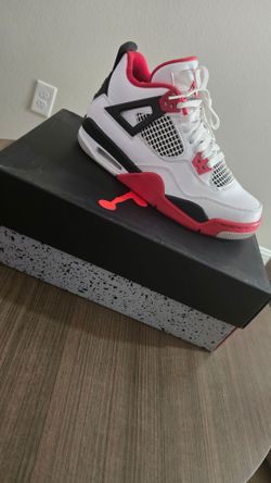 Jordan 4 Retro Fire Red
