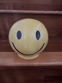 Mid century  “Smiley Face “ coin bank