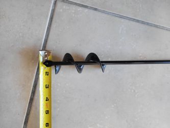 New Black Spiral Auger Drill Bit