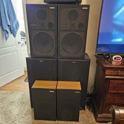 Old School Speakers And Receiver