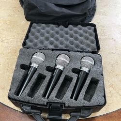 Pyle 3 Piece Professional Dynamic Microphone Kit