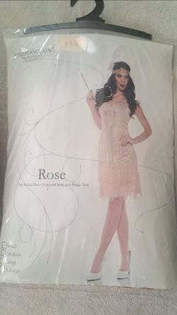 Rose flapper costume