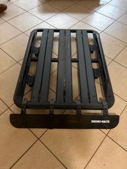 Rhino-Rack Pioneer Platform Roof Rack Tray with Wind Fairing