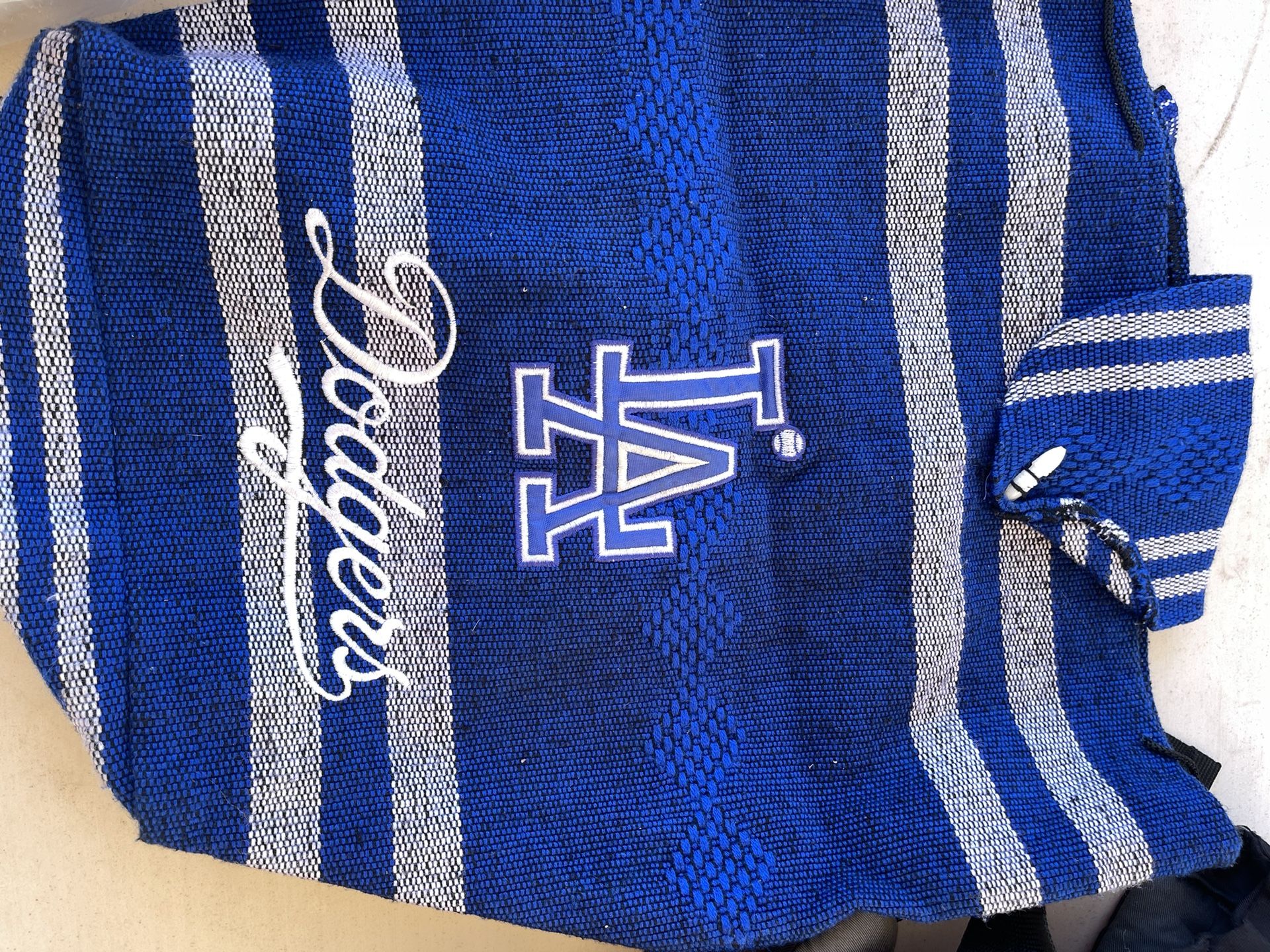 LA Dodgers Teri cloth backpack - Price Is Firm