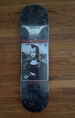 RARE Dead Kennedys Punk Skateboard Deck (With Free Grip!) Thrasher Ramones Zero Emerica Black Flag
