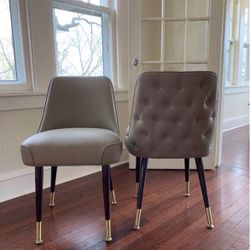 Tufted Bistro Chairs 4