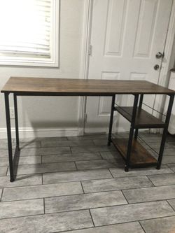 Desk -long 55" x  24" wide.GOOD CONDITION 👍