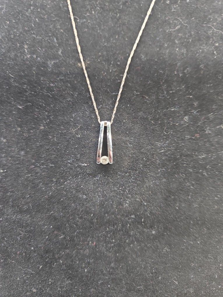 Diamond Pendant Necklace