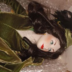 Scarlett O'Hara Porcelain Doll