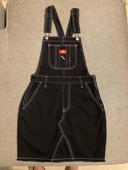Dickies Black Overall Dress Women’s Size Small