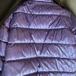 Christian Dior oblique puffer Sz M