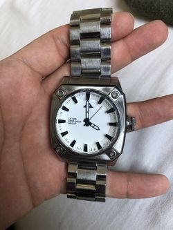 LRG gauge watch silver