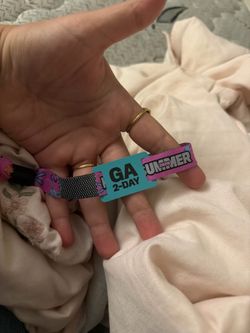 Hard summer 2 day GA wrist band