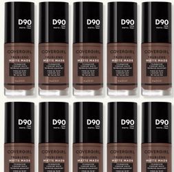 112 Pieces Covergirl Trublend Matte Made Liquid Foundation, D90 Espresso, 1 FI Oz