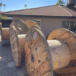 Giant Wooden Spools