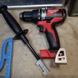 NEW MILWAUKEE M18 BRUSHLESS 1/2 HAMMER DRILL DRIVER TOOL 