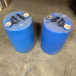 Plastic Water Drums
