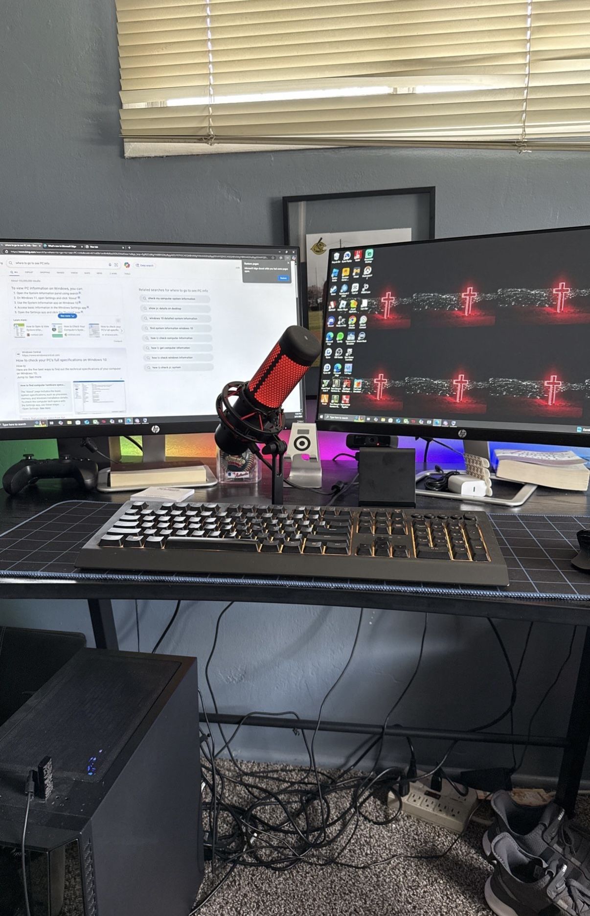 Gaming PC with Accessories