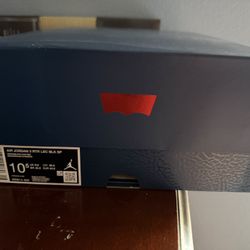 Jordan Retro 3 Levi Black Size 10.5 Brand New