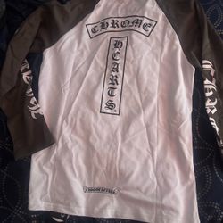 Chrome long sleeve grey shirt