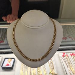 14k Solid Gold Cuban Links Necklace 73.9 Grams 24 Long Layaway Available 10% Dwon If You Interested Please Make Sure You Ask For Maribel Thank You 