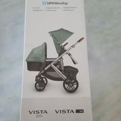 Uppa BABY VISTA Lower Stroller Adaptors New In Box Never Opened