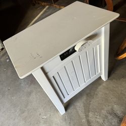 White Nightstand 