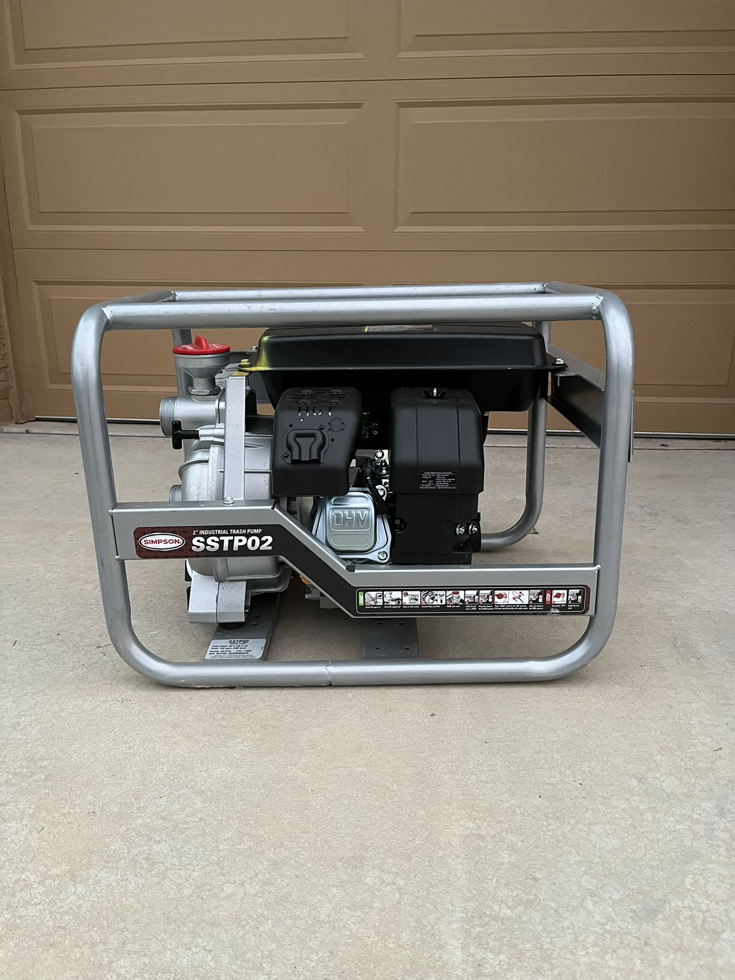 Simpson SSTP02 Semi Trash Pump for Sale in Cave Creek, AZ OfferUp