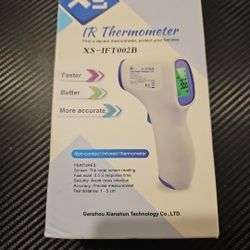 XS Non-Contact Infrared Forehead Thermometer – Model XS-IFT002B