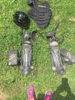 Catcher equipment.