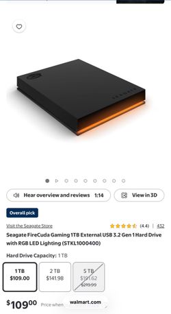 1T EXTERNAL HARD DRIVE