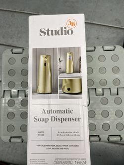 Studio 3B Automatic Soap Dispenser (Matte Brass)