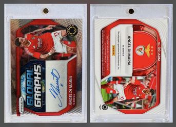 2025 Panini Prizm FIFA Club World Cup - Angel Di Maria - Global Graphs Auto