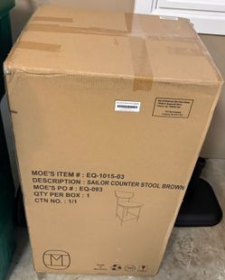 Brand New Sailor Counter Stool – Never Opened! Sealed Box.