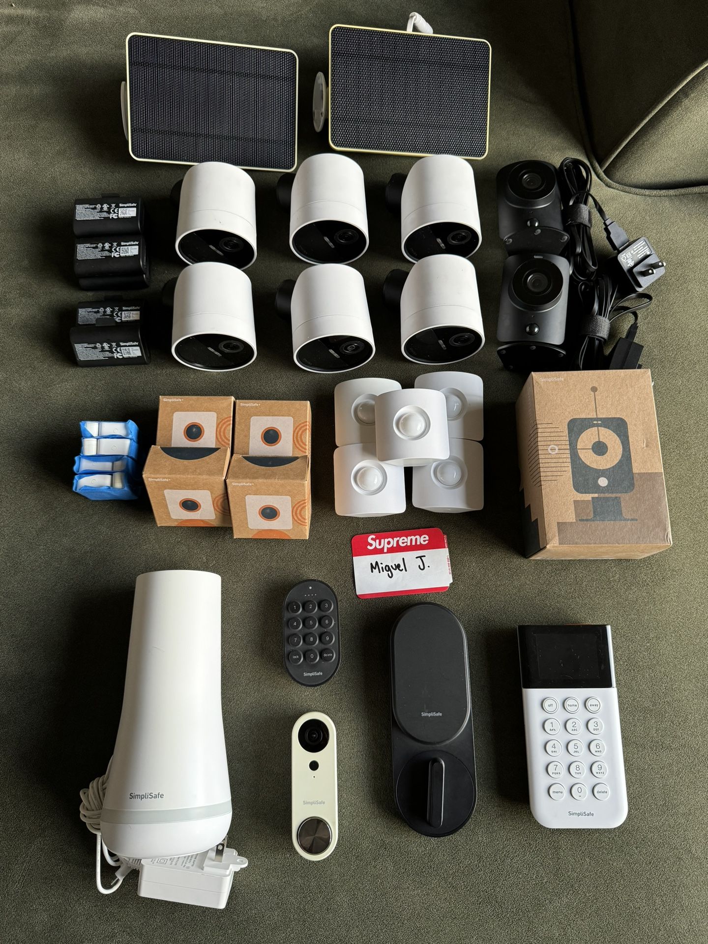 Simplisafe Alarm System - Base station And Sensors
