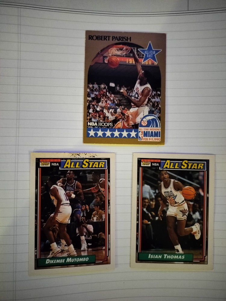 3 All Star Cards 