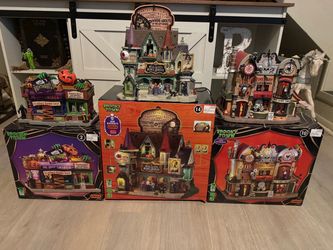 Lemax spooky town