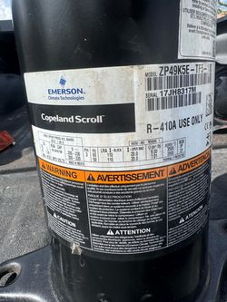 5ton Copeland scroll a/c compressor R410a 3ph
