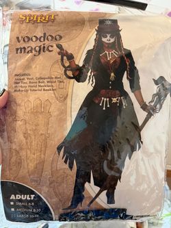Halloween Voodoo Magic costume Large