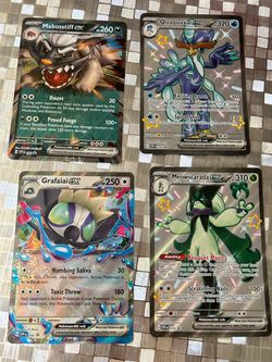 Pokémon ex Promo Card Lot of 4