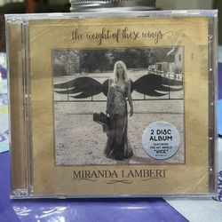 Miranda Lambert - The Weight Of These Wings CD’s 2016