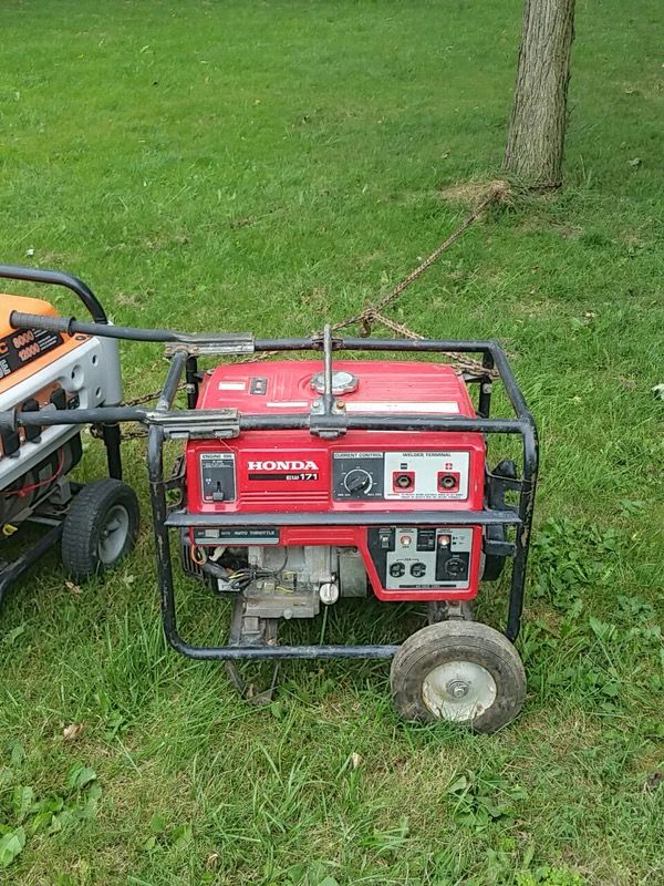 Honda EW171 portable generator/welder combo