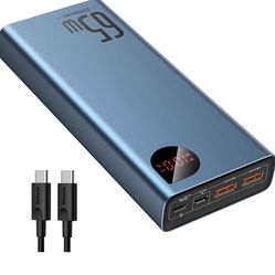 Power Bank 65w 20000mAh Laptop Portable Charger 