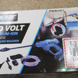 Pulsar 40v lithium ion Cordless Pressure Washer.