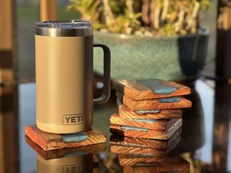 Wood And Epoxy Coaster