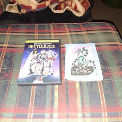 Beetlejuice (20th Anniversary Deluxe Edition) DVD with custom made patch