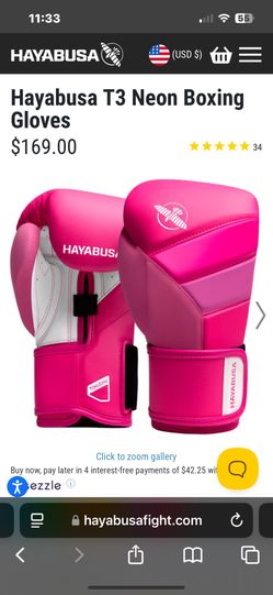 hayabusa boxing gloves