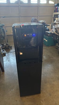 Black Bottom-Load Water Cooler Dispenser