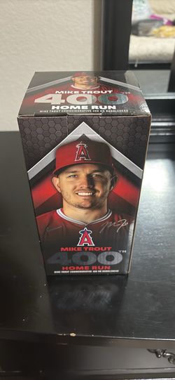 Mike Trout 400 Home Run Bobblehead