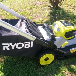 Ryobi 40 Volt Self-propelled 21 Inch Lawn Mower
